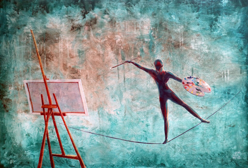 Die Malerin