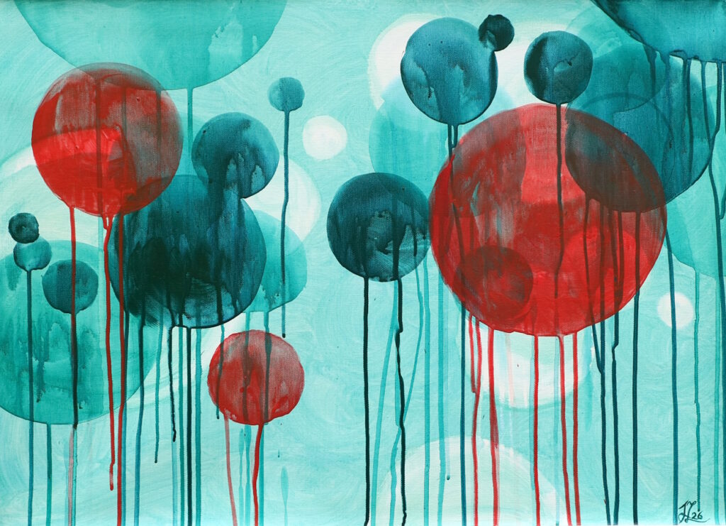 Bubbles / Farbstudie 3