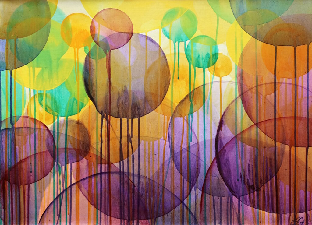 Bubbles / Farbstudie 4