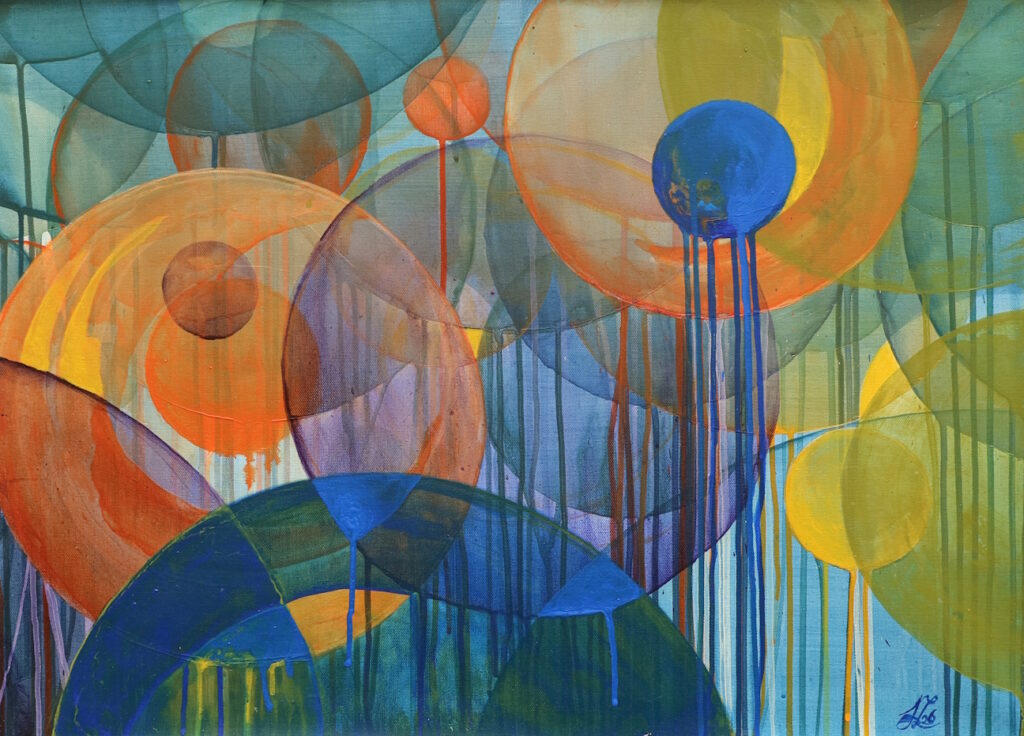 Bubbles / Farbstudie 5
