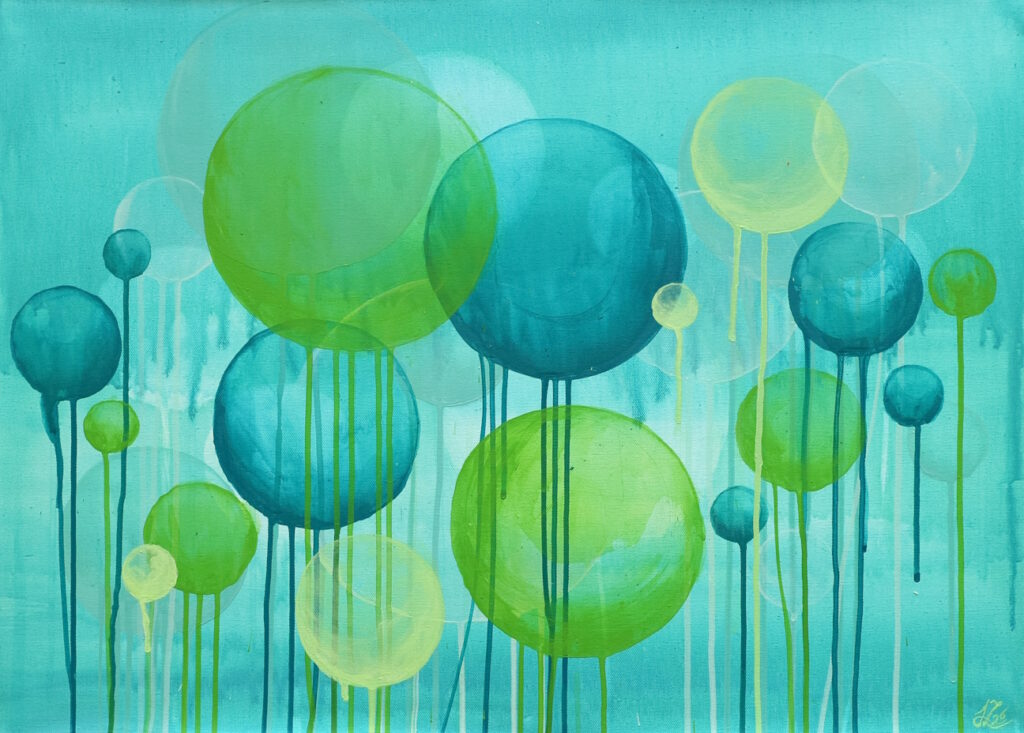 Bubbles / Farbstudie 6